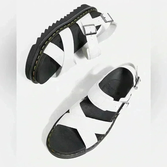 Dr. Martens Shoes - Dr. Martens Voss II White Sandals Size 9